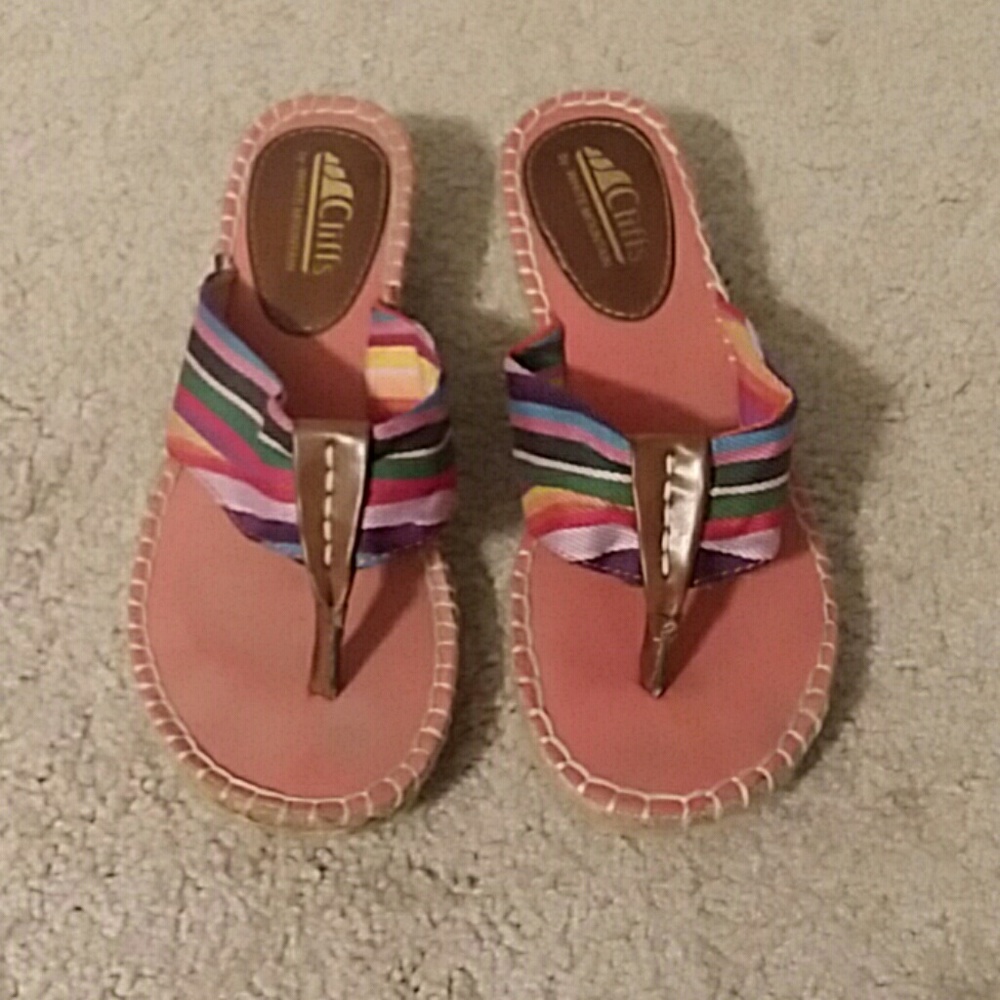 Cliffs by White Mountain Multicolored Woven Wedge